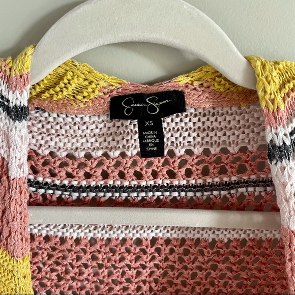 Jessica Simpson Summer Fringe Bohemian Shawl - Picture 3 of 3